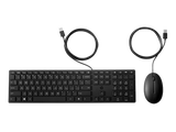 HP 320MK Wired Keyboard and Mouse Combo for Desktop PC 