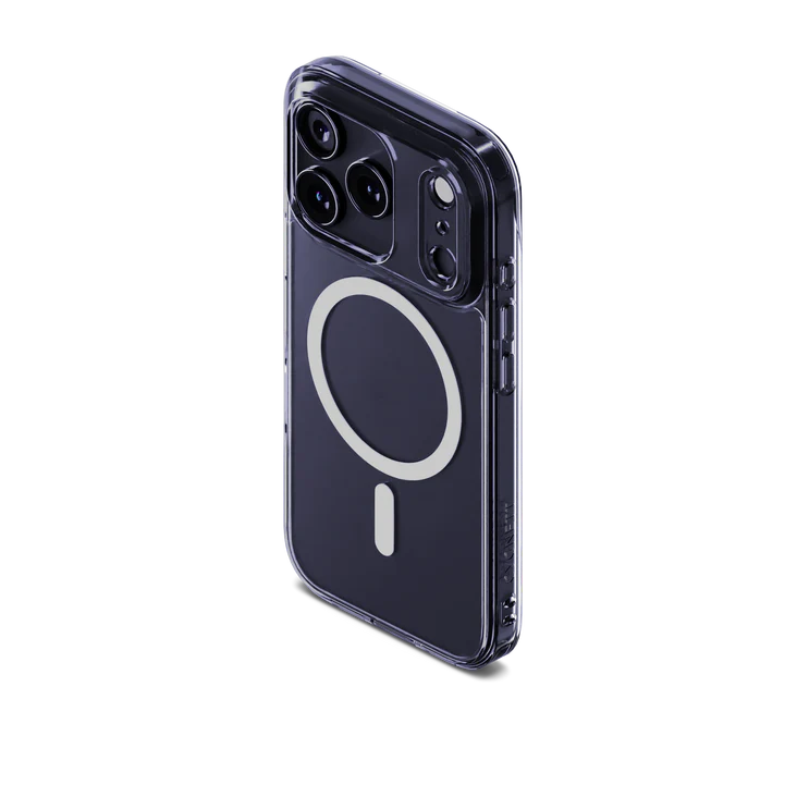 Cygnett AeroMag Apple iPhone 17 Pro (6.3") Magnetic Clear Case - (CY5554CPAEG), TPU Frame, Anti-Yellowing, UV Resistance, 2 Years Warranty 