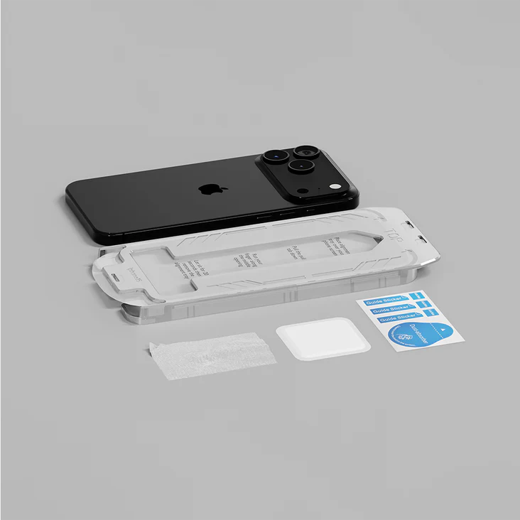 Cygnett OpticShield Apple iPhone 17 Pro Max (6.9") Japanese Tempered Glass Screen Protector - (CY5528CPTGL), DropProof, 2 Years Warranty 
