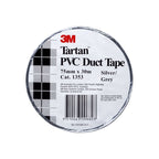 3M Grey Tartan Duct Tape 75mm x 30m - Box of 24 Rolls 3M