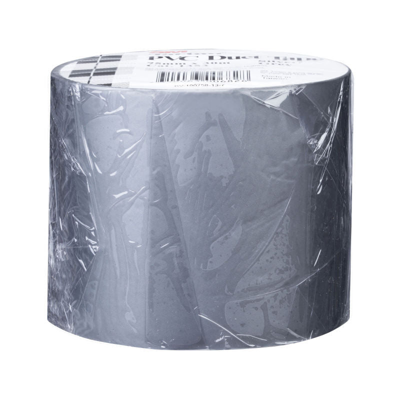 3M Grey Tartan Duct Tape 75mm x 30m - Box of 24 Rolls 3M