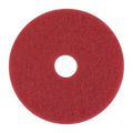 3M Red Buffer Pad 5100 | 16-inch Light Scrub Floor Pad 3M