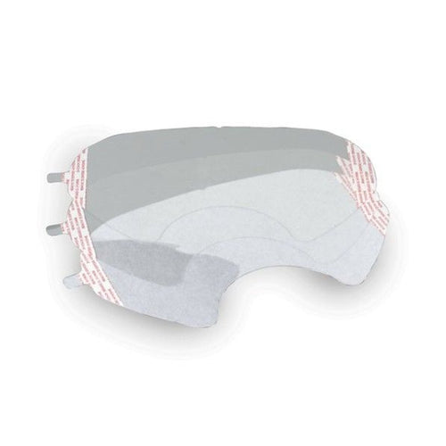 3M 6000 Series Respirator Clear Lens Cover - 50 Count Bulk Pack 3M