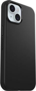 OtterBox Symmetry Apple iPhone 15 (6.1") Case Black - (77-92636), Antimicrobial,Drop+ 3X Military Standard,Raised Edges,Ultra-Sleek,Durable Protection 