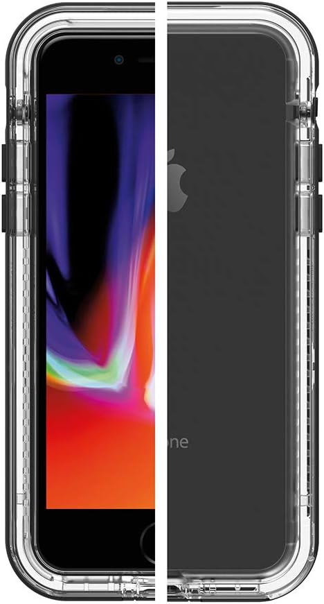 LifeProof 77-57190 NËXT LifeProof NËXT Series Case for iPhone 7/8 - Black Crystal, Black Crystal 