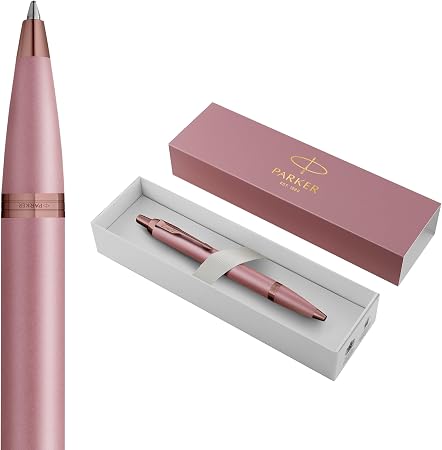 Parker IM Mauve Ballpoint Pen: Professional & Smooth Writing 