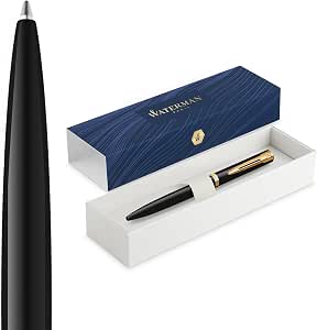 Parker Waterman Black GT Ballpoint Pen | Medium Point