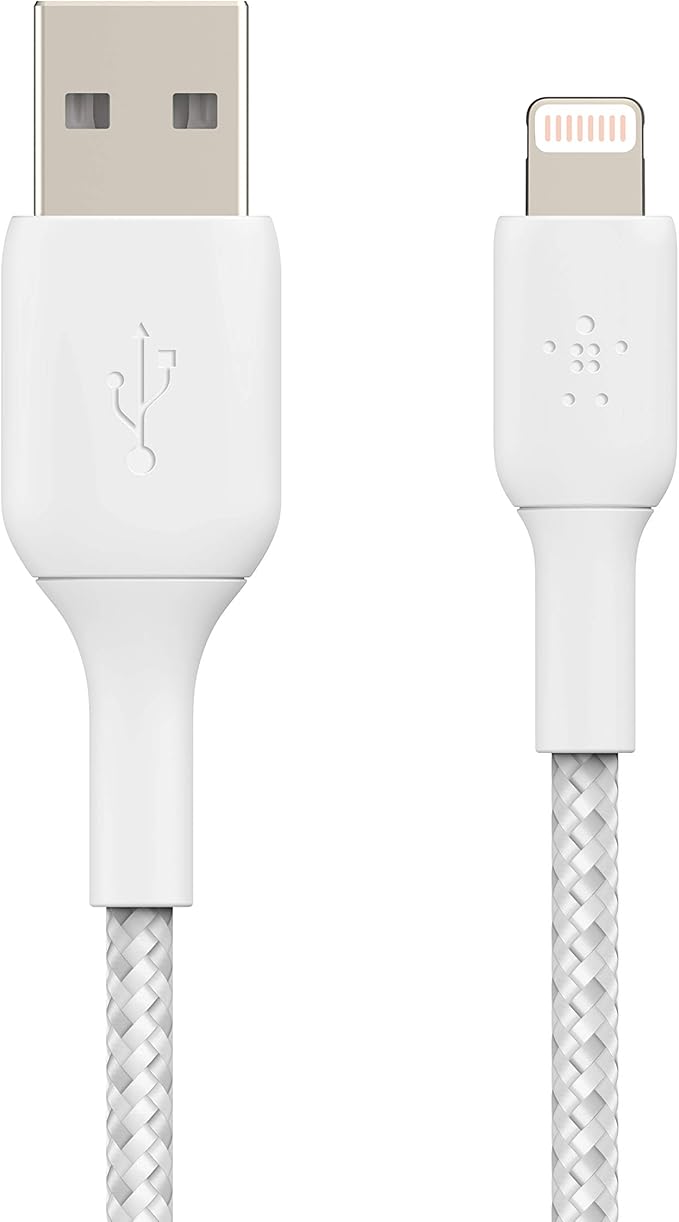Braided Lightning to USB-A Cable (2m / 6.6ft) 