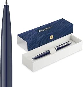 Parker Waterman Blue Lacquer Ballpoint Pen - Medium