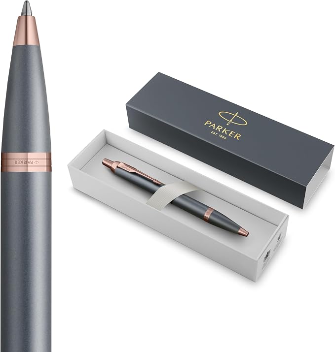 Parker IM Ballpoint Pen - Slate Grey Finish 