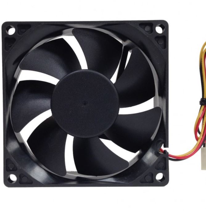 (LS)Aywun 80mm TFX Silent PSU Fan - Fan only no Screw for Aywun SQ05 TFX PSU 2500rpm. Mini 2Pin Connector. 80T
