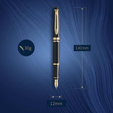Parker Waterman Expert Black GT Fountain Pen