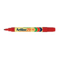 Artline 70 Red Permanent Marker 1.5mm Bullet Tip - Box of 12 Artline