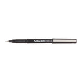 Artline 220 Fineliner Pen 0.2mm Black - Precision Writing & Drawing (Box of 12)
