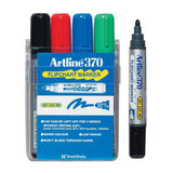 Artline 370 Flipchart Markers - Assorted 2mm Bullet Tip