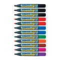 Artline 579 Chisel Tip Whiteboard Markers - Assorted 12 Pack Artline