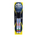 Artline 700 Permanent Marker 0.7mm Black (2 Pack) Artline