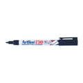 Artline 750 Permanent Laundry Marker - Black, 0.7mm Bullet Tip (12 Pack) Artline