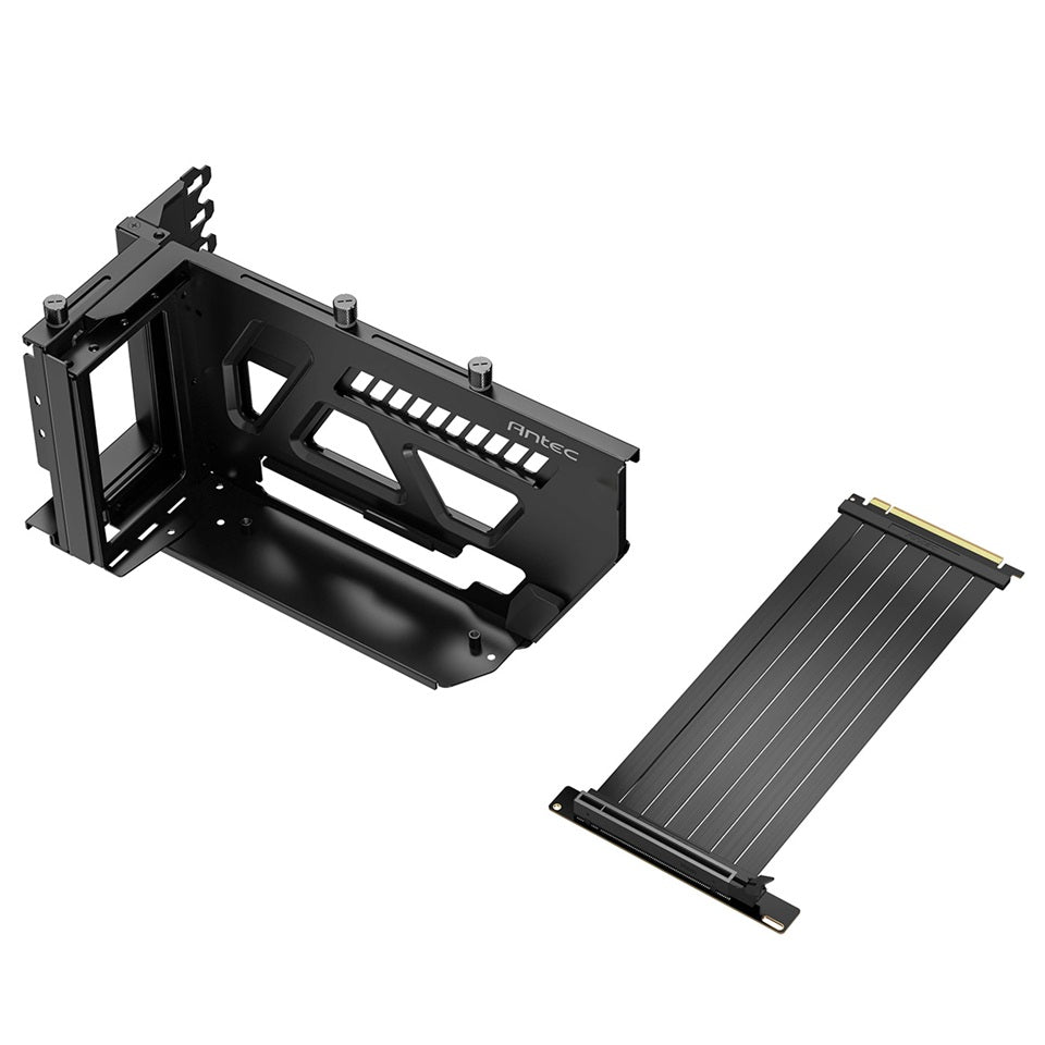 Antec SHIFT ARGB PCIe 5.0 Vertical GPU Mount Kit with 190mm Riser Cable
