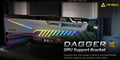 Antec Dagger ARGB GPU Support Bracket - Adjustable Anti-Sag Holder Antec
