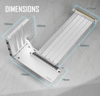 Antec PCI-E 4.0 Riser Cable x16 High-Speed 90-Degree Flexible Extender