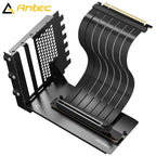 Antec PCIe 5.0 Riser Cable Vertical GPU Mount Kit - Black 200mm