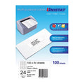 Unistat LIP Self-Adhesive Printer Labels 70x36mm (24 Up) - Box 100 Avery