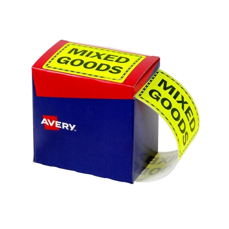 Avery RL750 Mixed Goods Labels: Organize & Identify Anything 