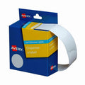 Avery Handwritable White Dot Stickers 24mm - Dispenser Roll 550 Avery