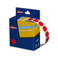 Avery Red 14mm Dot Stickers Dispenser Roll - 1050 Labels Avery