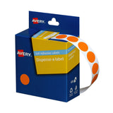 Avery AV Disp Orange 14mm Roll1050