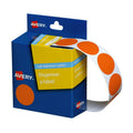 Avery Orange 24mm Dispenser Dot Stickers, Roll of 500 Avery