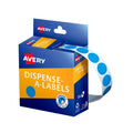 Avery 14mm Light Blue Dispenser Dot Labels - Removable Avery