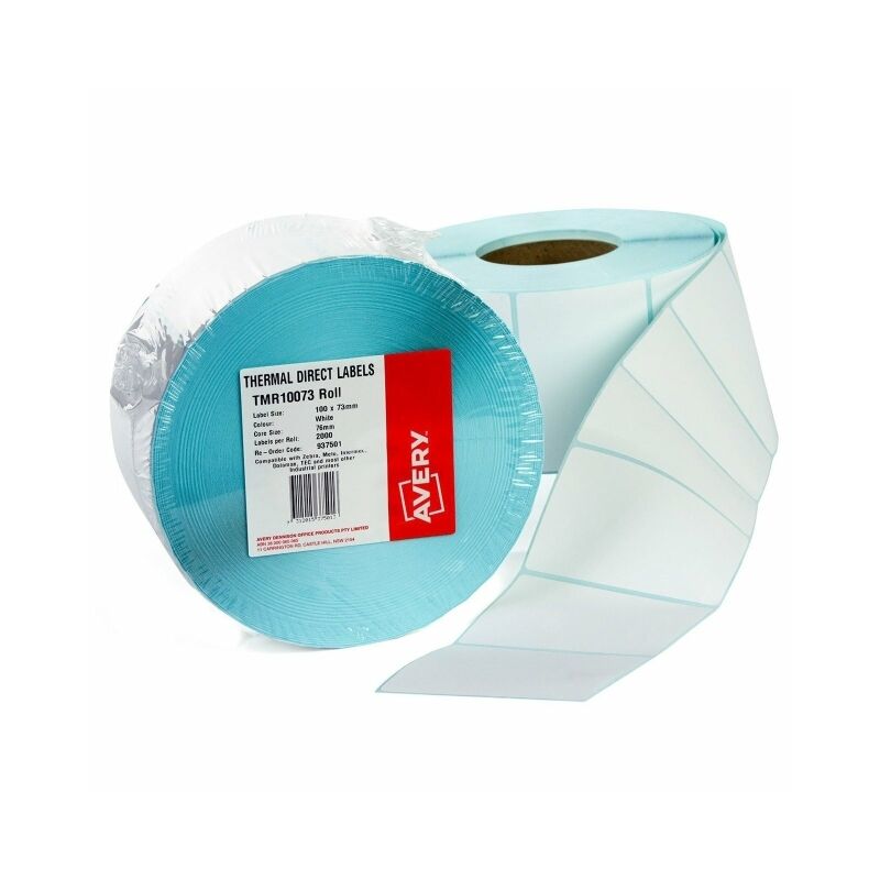 Direct Thermal Labels 100x73mm | 2000/Roll | Box of 4 
