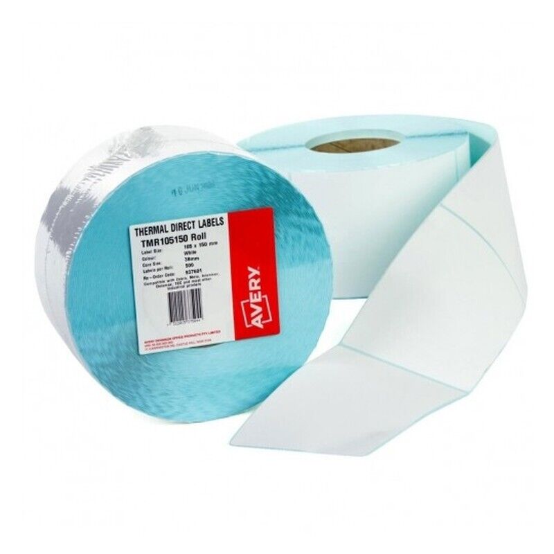 Avery Thermal Label Rolls 101x150mm for Desktop Printers Avery