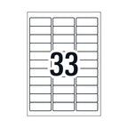 Avery L7157GU General Use Labels 64x24.3mm - 100 Pack Avery