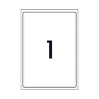 Avery L7167GU General Use Printer Labels 199.6x289.1mm - 100 Pack Avery