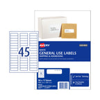 Avery L7516GU General Use Labels | 58x17.8mm | 100 Pack Avery