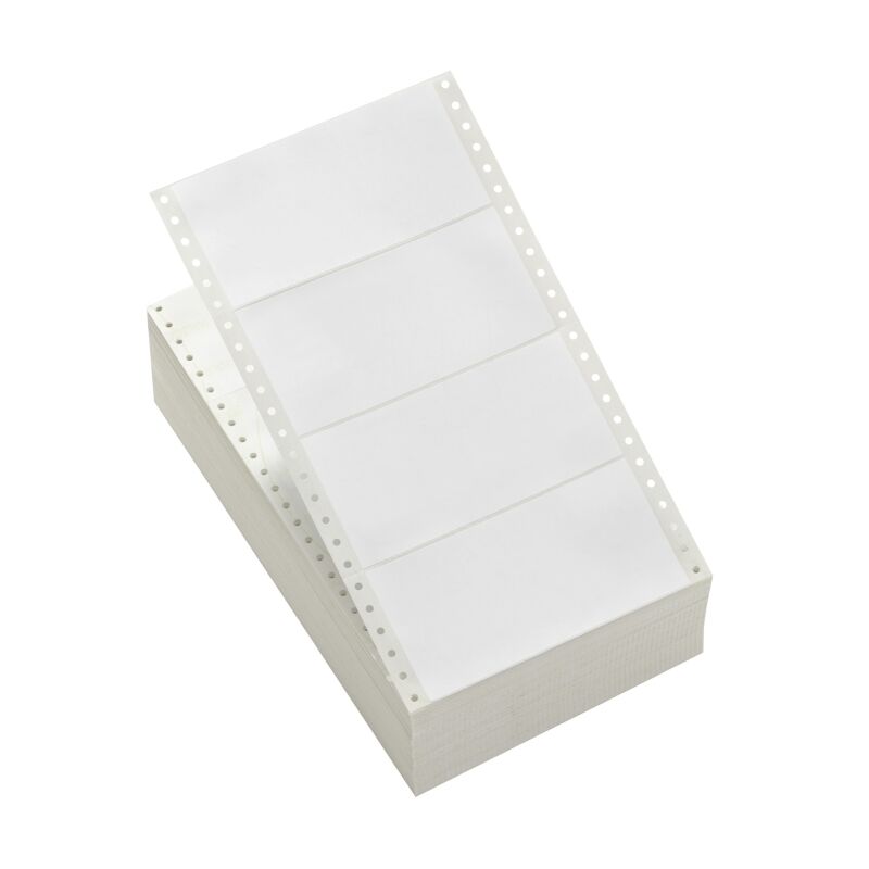 Avery Dot Matrix Printer Labels 102x36mm - 10,000 White Permanent Avery
