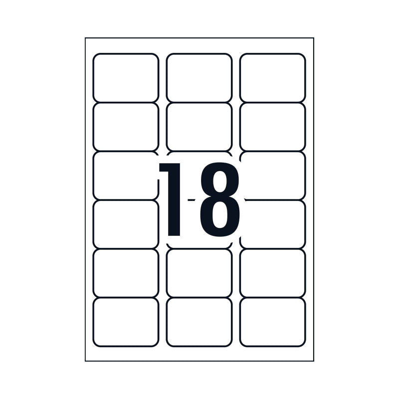 Avery L7161 Quick Peel Laser Address Labels - 100 Sheets Avery
