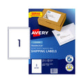 Avery L7167 TrueBlock Opaque Laser Shipping Labels - 100 Pack Avery