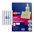 Avery Clear Laser Address Labels L7551 - Durable & Transparent Avery