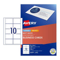 Avery Matt Printable Business Cards L7415 - Easy DIY Print Avery