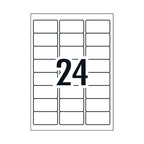 Avery L7159 Laser Address Labels - Jam Free, Quick Peel 24Up Avery