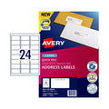 Avery L7159 Laser Address Labels - Jam Free, Quick Peel 24Up Avery
