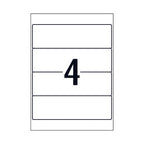 Avery L7171 Large Lever Arch File Labels for Easy Printing Avery