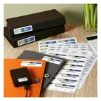 Avery L7163 Removable Multipurpose Labels - 14-Up, Pack of 350 Avery