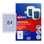 Avery Multi-Purpose Labels L7656REV for Slides & USBs (46x11mm) Avery