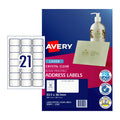 Avery Clear Address Labels L7560 - Durable & Transparent Avery