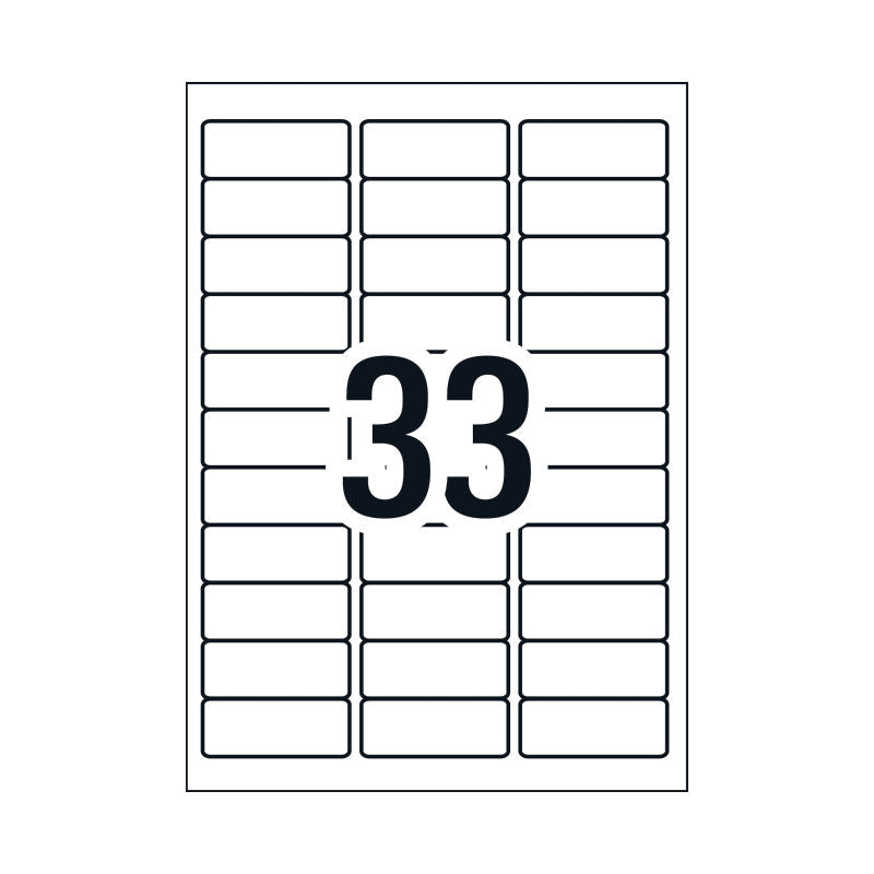 Avery L7157 Quick Peel Laser Address Labels - Jam Free Avery
